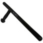 Preview: BlackField Tonfa schwarz, Abdrängstock